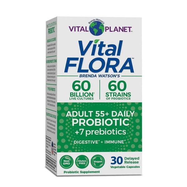 Vital Flora Adult 55+ Daily Probiotic Online