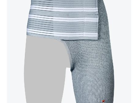 Hip Brace - Left Grey (Medium) For Discount