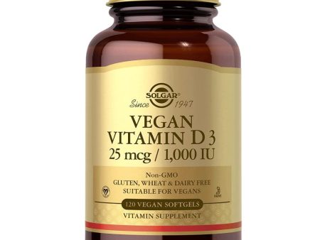 VEGAN VITAMIN D3 25 MCG (1,000 IU) Sale