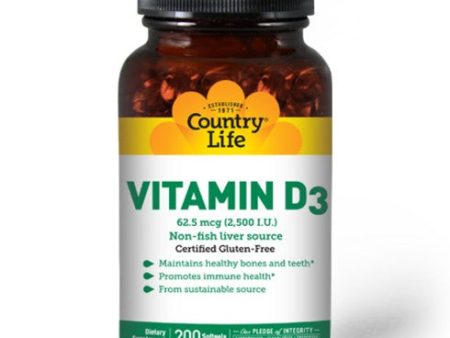 Vitamin D3 2,500 I.U. For Sale