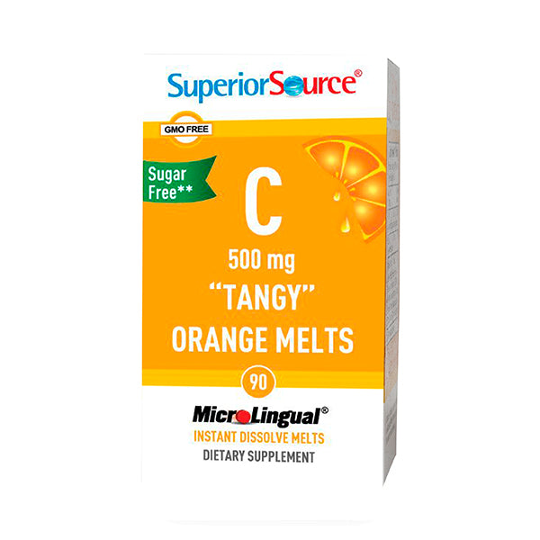 Vitamin C 500 mg “Tangy” Orange Melts For Cheap