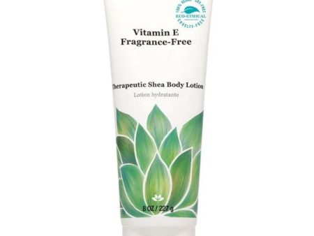 Vitamin E Shea Body Lotion, Fragrance-Free & Therapeutic Sale