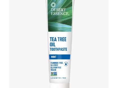 Tea Tree Oil Toothpaste Mint Hot on Sale