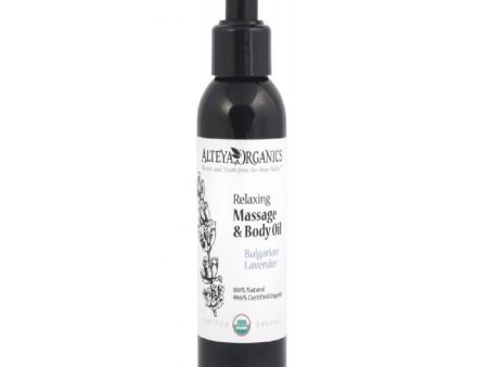 Relaxing Massage & Body Oil Bulgarian Lavender on Sale