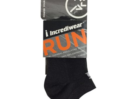 RUN SOCKS-BLACK LOW CUT M Cheap