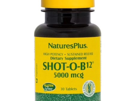 Shot-O-B12 5000 mcg Sustained Release Tablets Fashion