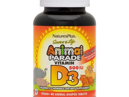 Animal Parade Vitamin D3 500 IU Children’s Chewables Cheap