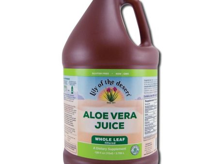 Aloe Vera Juice, Whole Leaf Supply