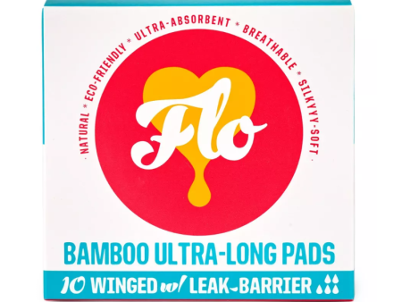 Bamboo Ultra Long Pads Winged Sale