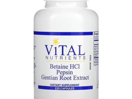 Betaine HCl, Pepsin, Gentian Root Extract Online