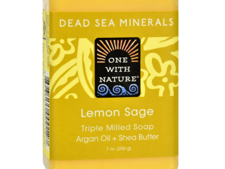 Lemon Sage Bar Soap For Sale