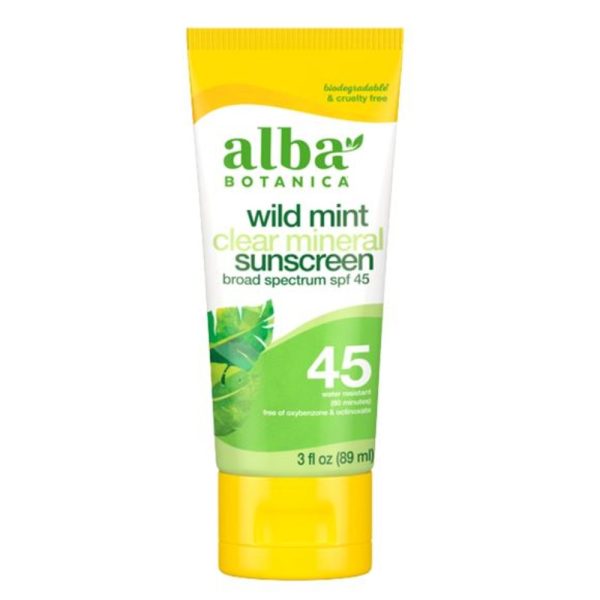 Clear Mineral Sunscreen Lotion, SPF 45 Hot on Sale