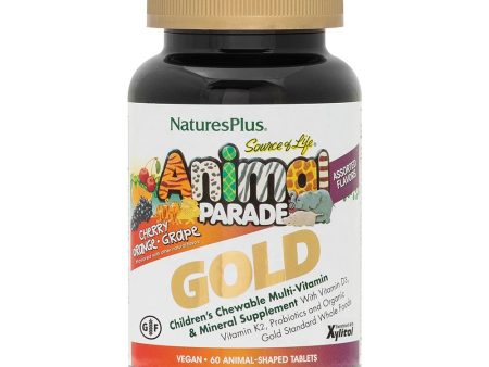 Animal Parade GOLD Multivitamin Children’s Chewables - Assorted Hot on Sale