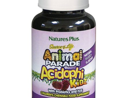 Animal Parade Acidophi Kidz Chewables Natural Berry on Sale