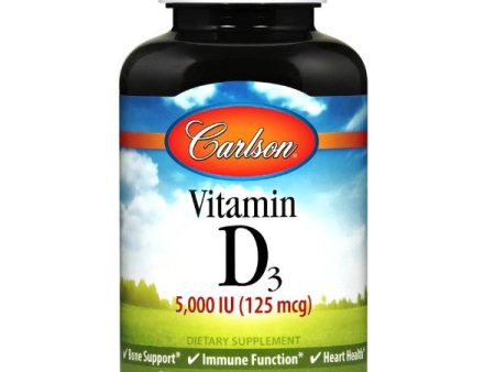 Vitamin D3 5,000 IU (125 mcg) Supply