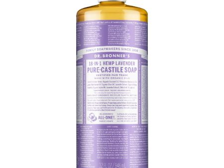 Pure Castile Liquid Soap - Lavender For Sale