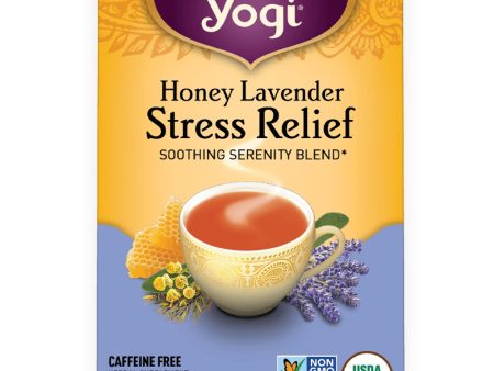 Honey Lavender Stress Relief Tea Supply