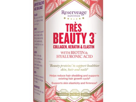 Très Beauty 3 With Collagen, Keratin, Elastin & Biotin Supply