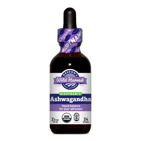 Ashwagandha, Biodynamic Herbal Tonic For Discount