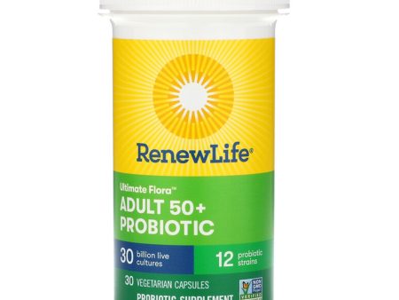 Ultimate Flora, Adult 50+ Probiotic, 30 Billion Live Cultures Hot on Sale